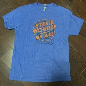 Stevie Wonder Sir Duke Motown Soul T Shirt Braille